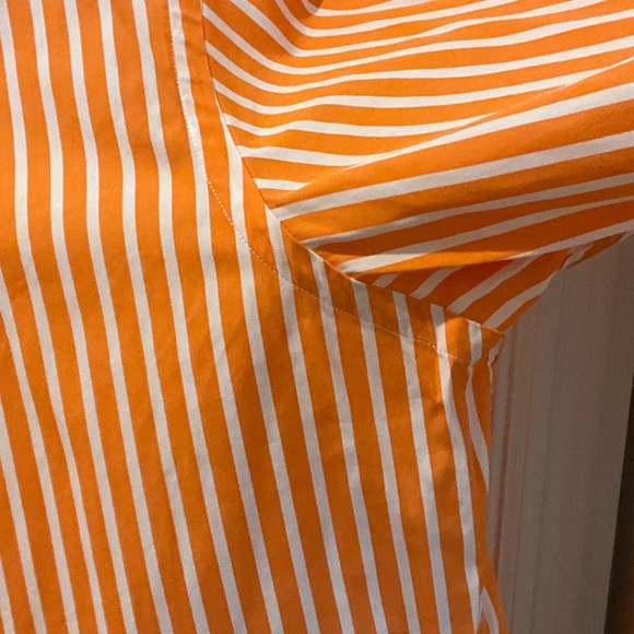 Polo Ralph Lauren Orange Striped Button-Down Shirt - Picture 5 of 5